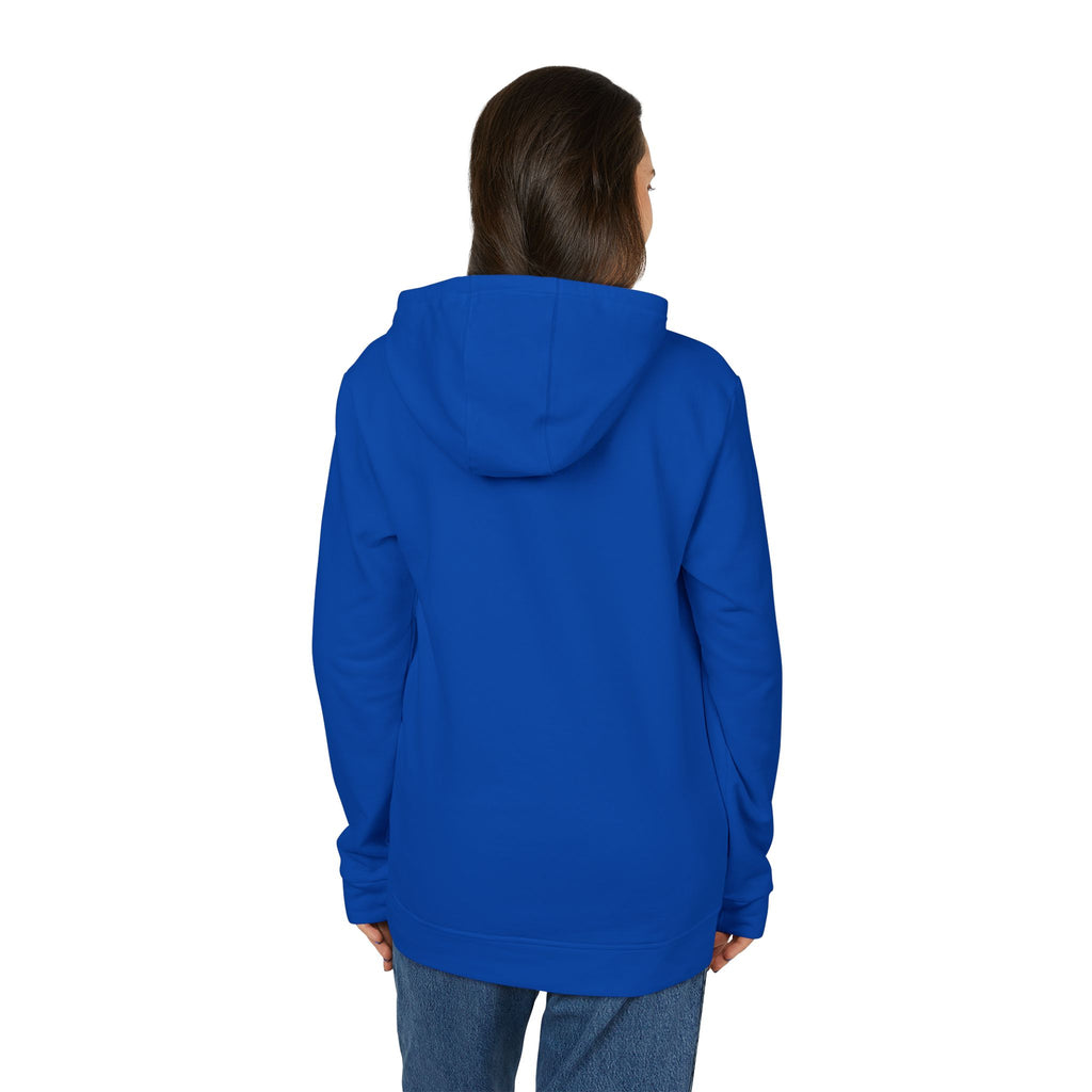 Kifferbuddys X Adidas Hoodie — White Fleece Pullover