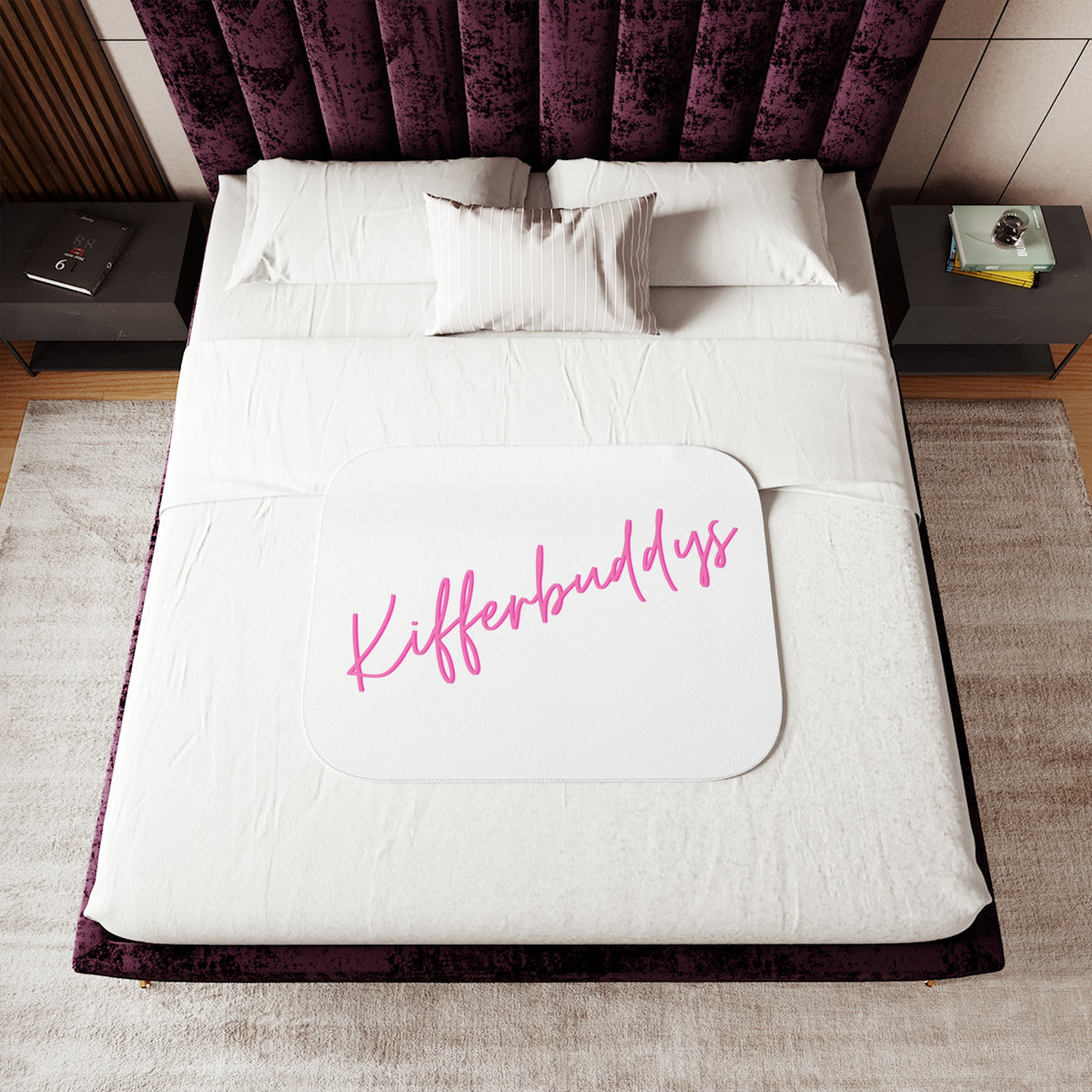 Kifferbuddys Sherpa Blanket – Soft Cozy