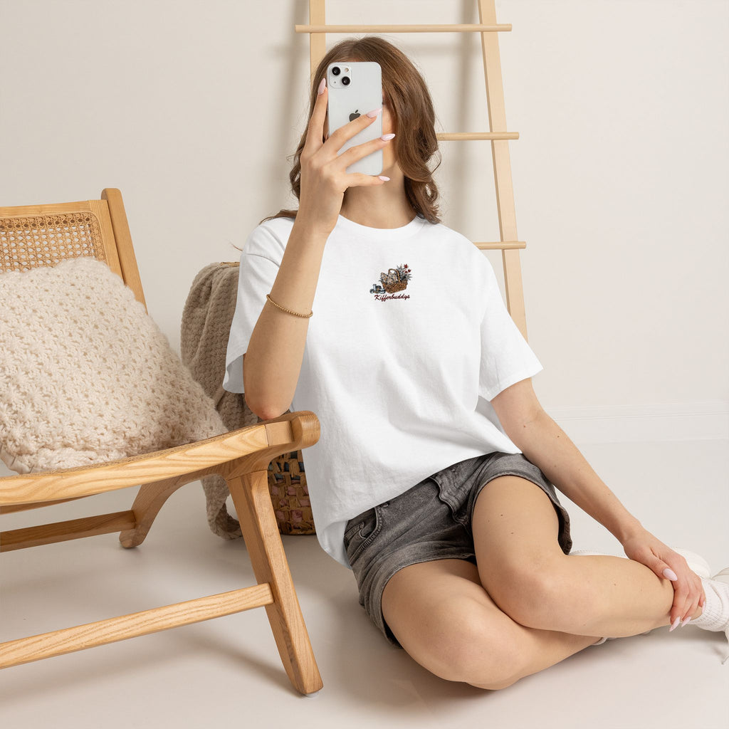 Kifferbuddys Floral Butterfly Tee — 'Be Kind Always'