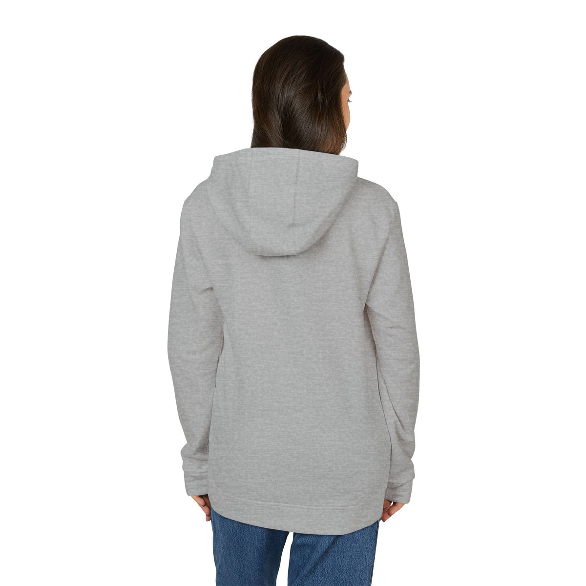 Kifferbuddys X Adidas Hoodie — White Fleece Pullover