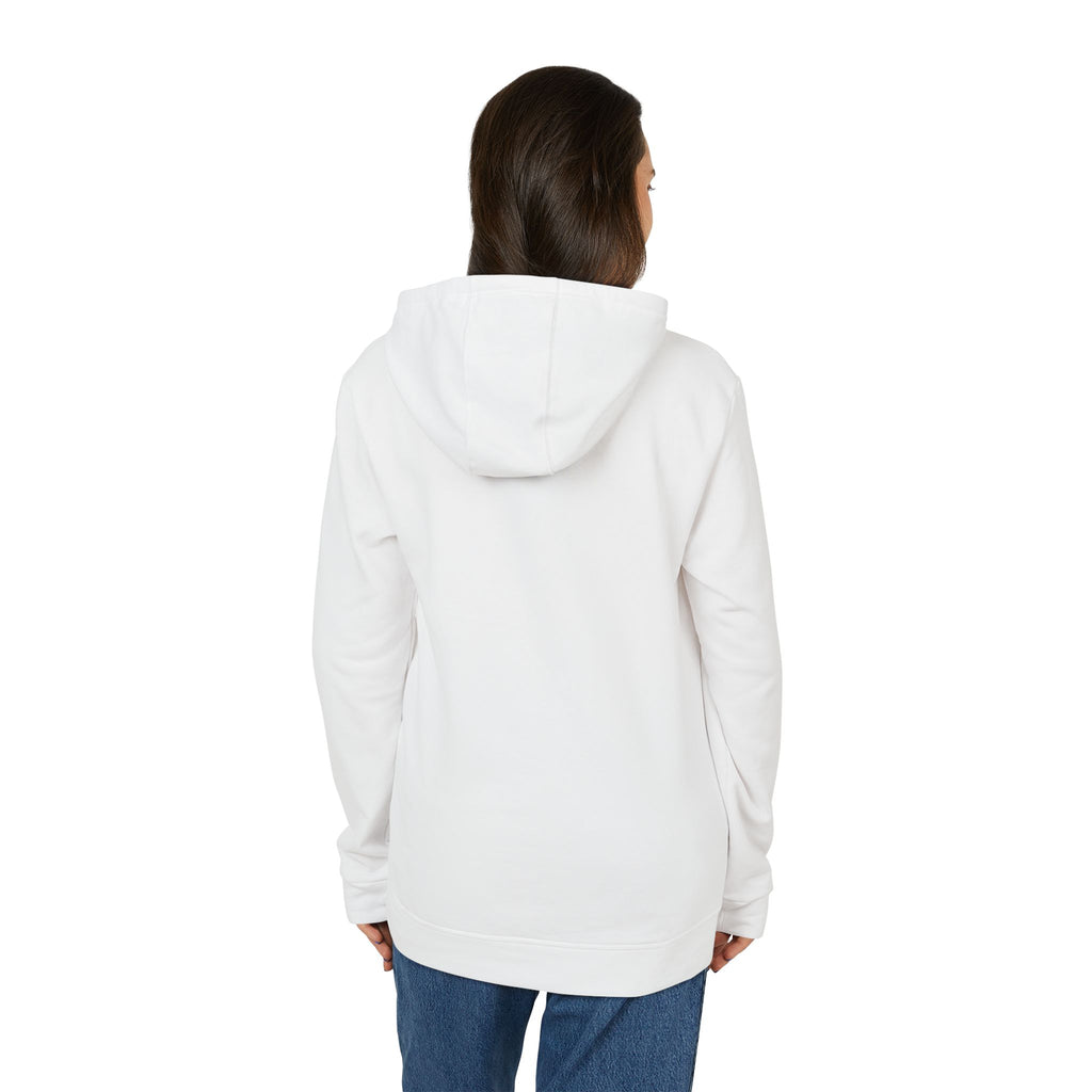 Kifferbuddys X Adidas Hoodie — White Fleece Pullover