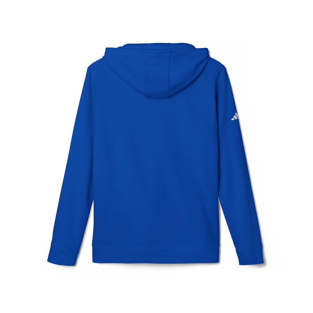 Kifferbuddys X Adidas Hoodie — White Fleece Pullover
