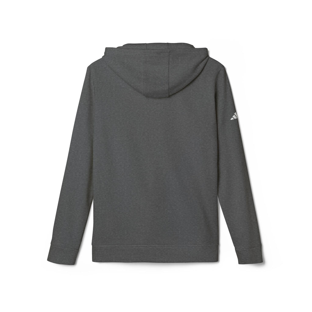 Kifferbuddys X Adidas Hoodie — White Fleece Pullover