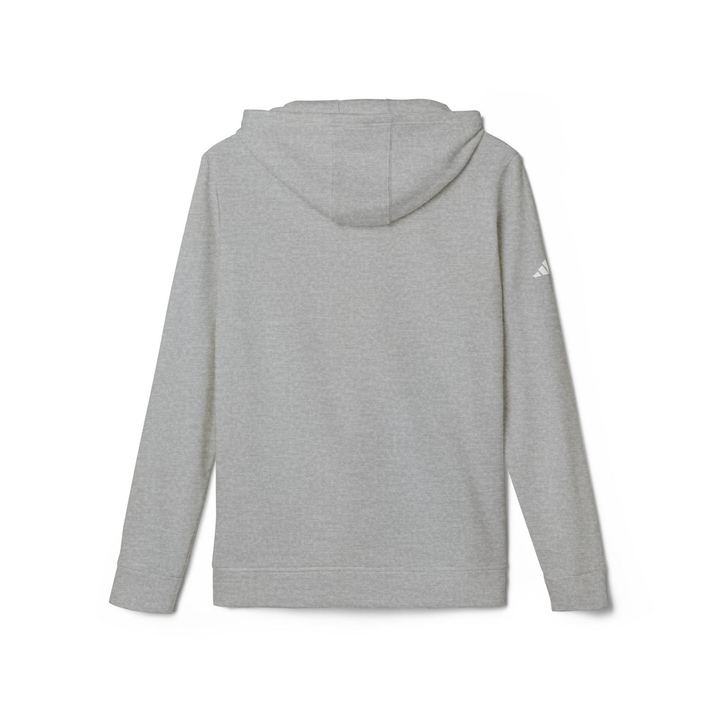 Kifferbuddys X Adidas Hoodie — White Fleece Pullover