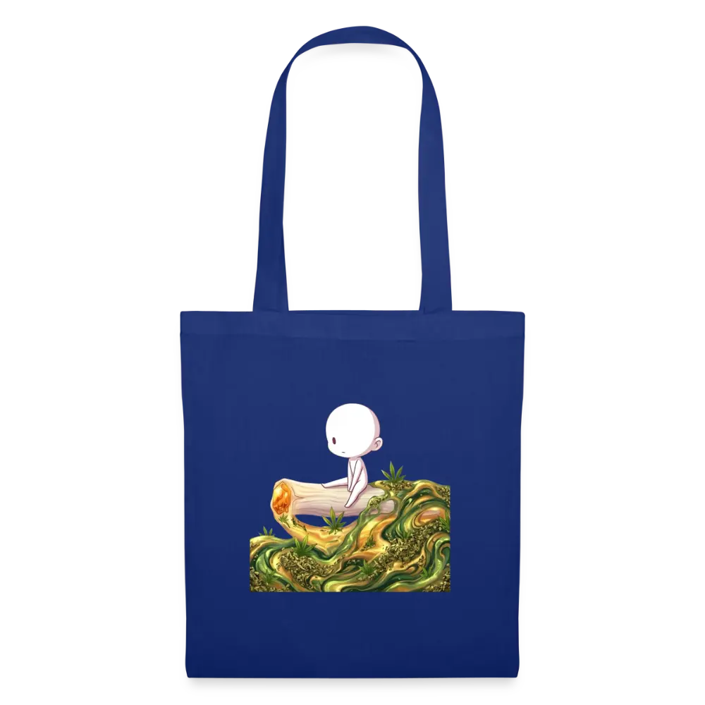 Chillin on a Joint Stoffbeutel - Royalblau