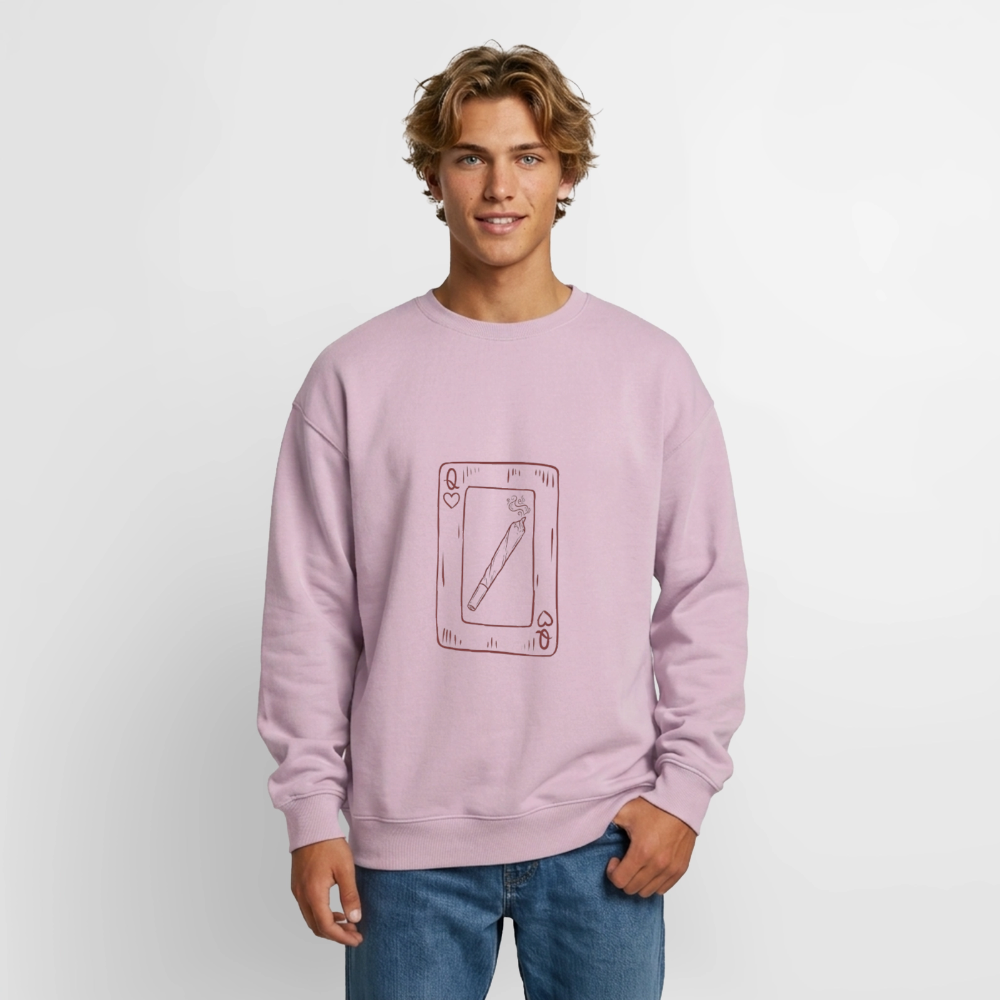 Oversized Heavyweight Unisex Sweatshirt - Altrosa