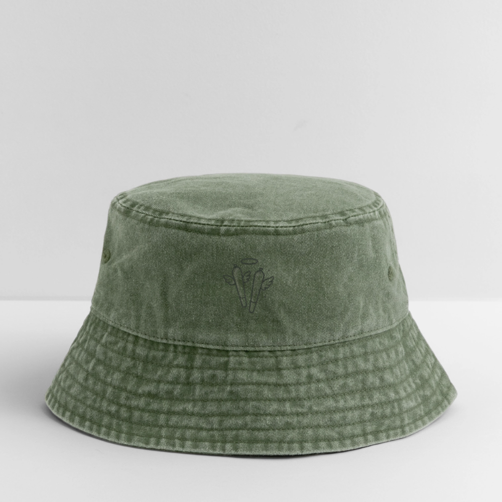 Joints Vintage Bucket Hat - Olivgrün vintage