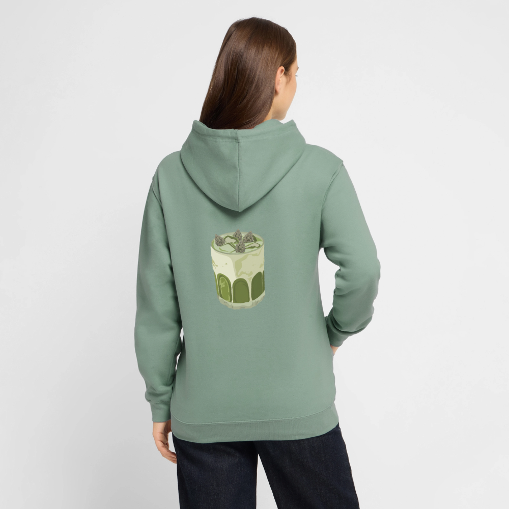Matcha Unisex Hoodie - Graugrün