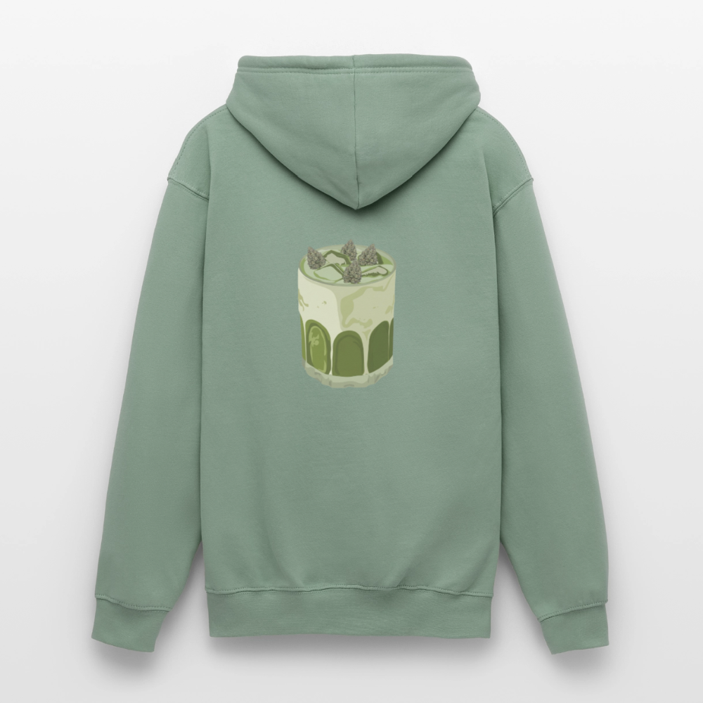 Matcha Unisex Hoodie - Graugrün