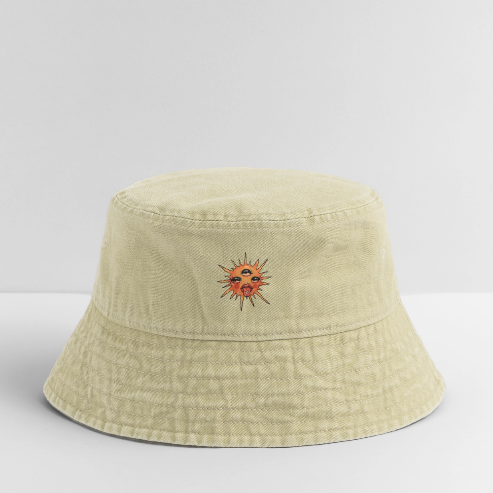 Sun Vintage Bucket Hat - Vintage Beige