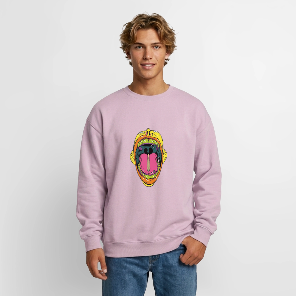 Oversized Heavyweight Unisex Sweatshirt - Altrosa