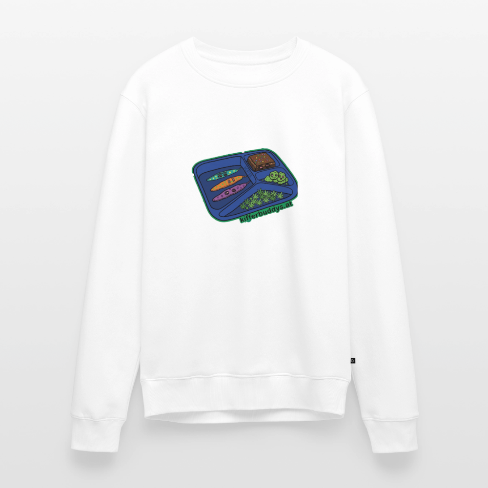 Unisex Bio Premium Pullover - Weiß