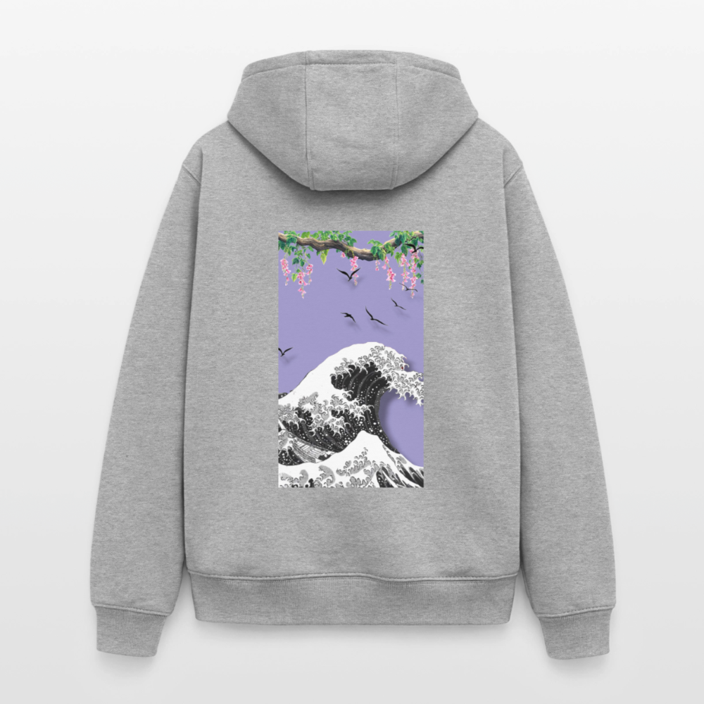Chilllounge Special Oversized Heavyweight Unisex Hoodie - Grau meliert