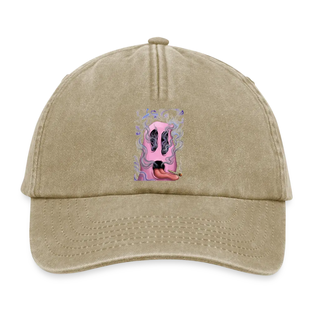 Ghostface Relaxed Vintage Cap - Vintage Beige