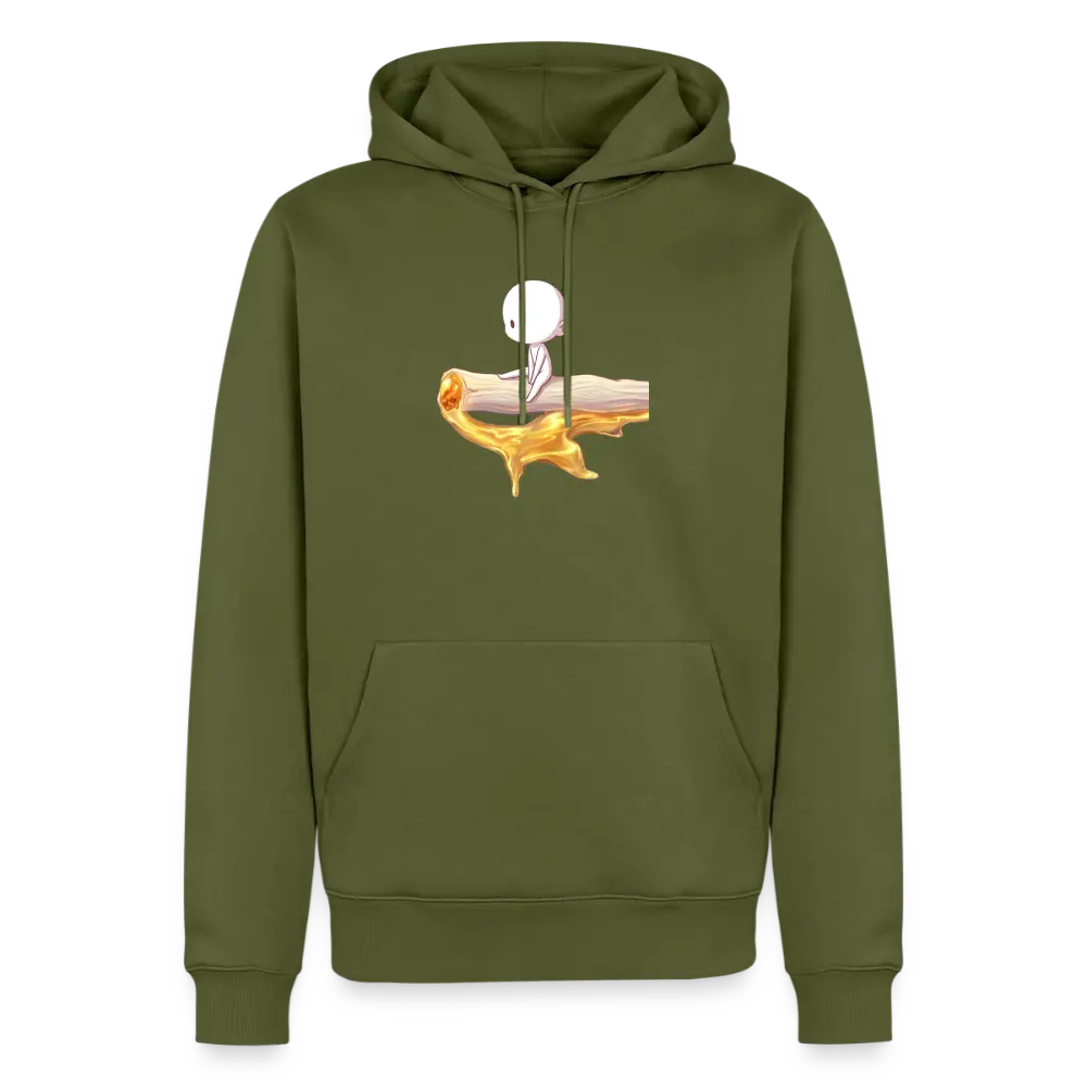 Chillin on a Joint Bio Hoodie - Khaki