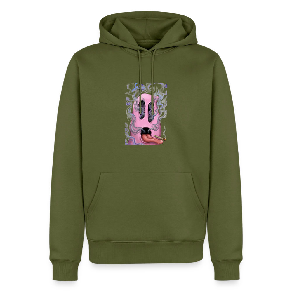 Ghostface Männer Premium Bio Hoodie - Khaki