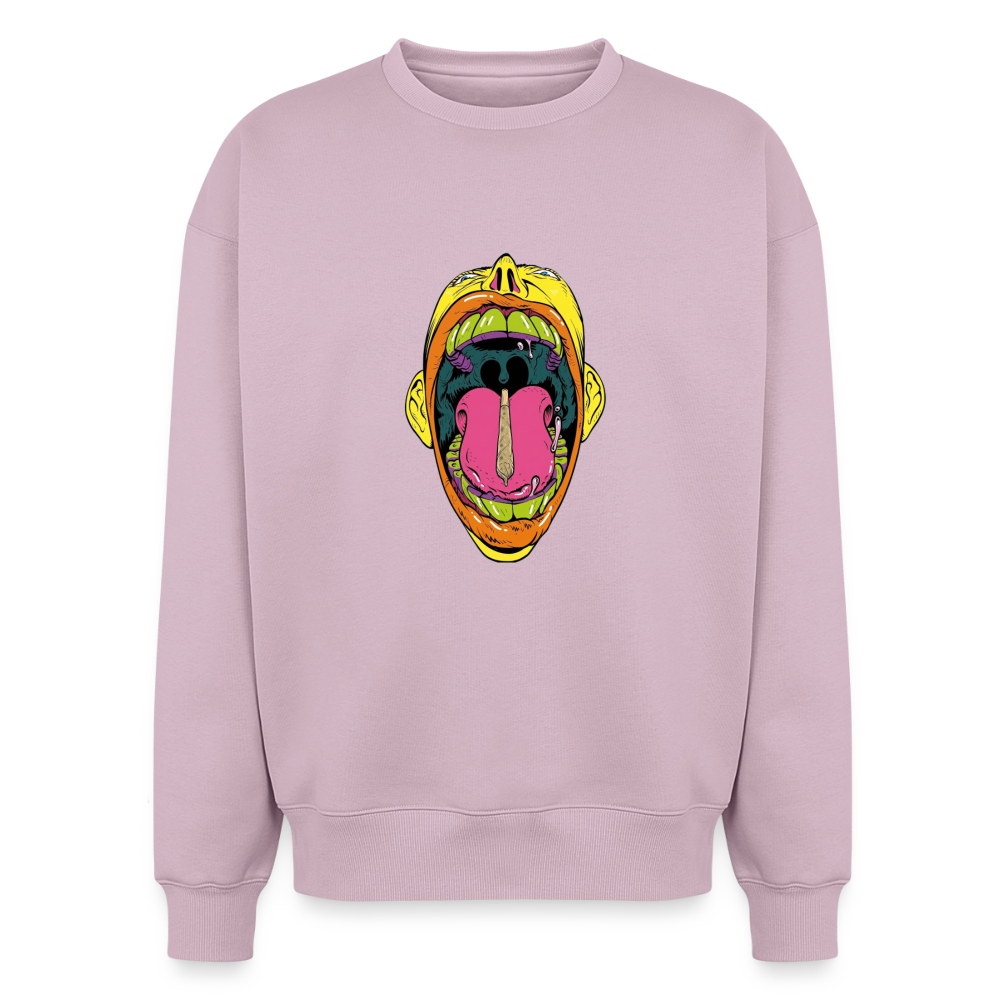 Oversized Heavyweight Unisex Sweatshirt - Altrosa