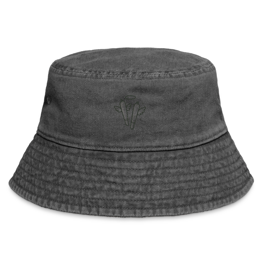 Joints Vintage Bucket Hat - Vintage Schwarz