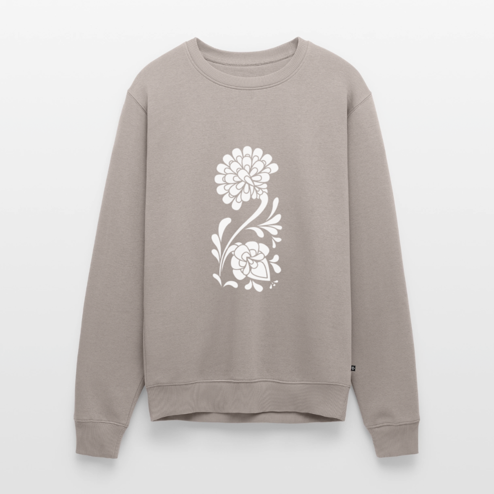 Shodō Flowers Premium Pullover - Taupe