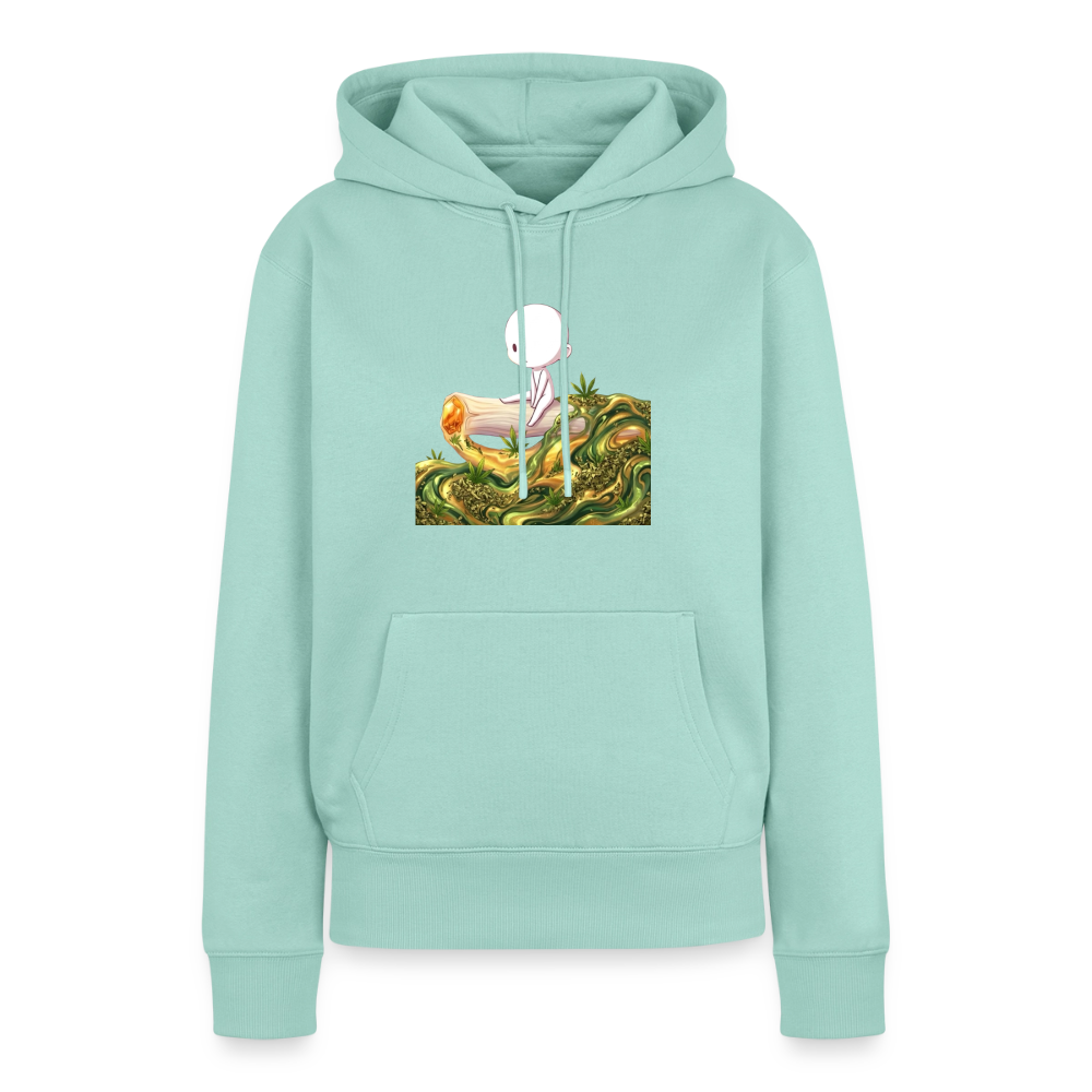 Chillin on a Joint Frauen Bio Hoodie - Mint 