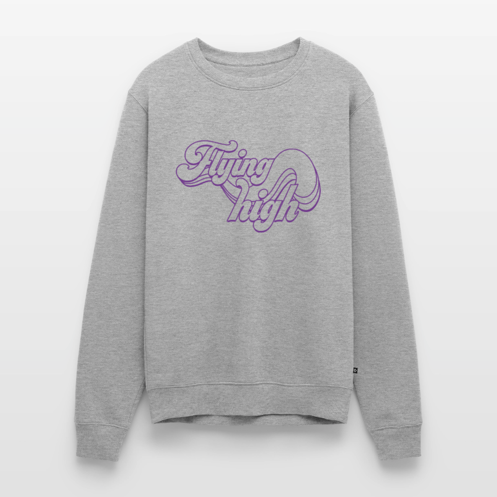Flying High Bio Premium Pullover - Grau meliert