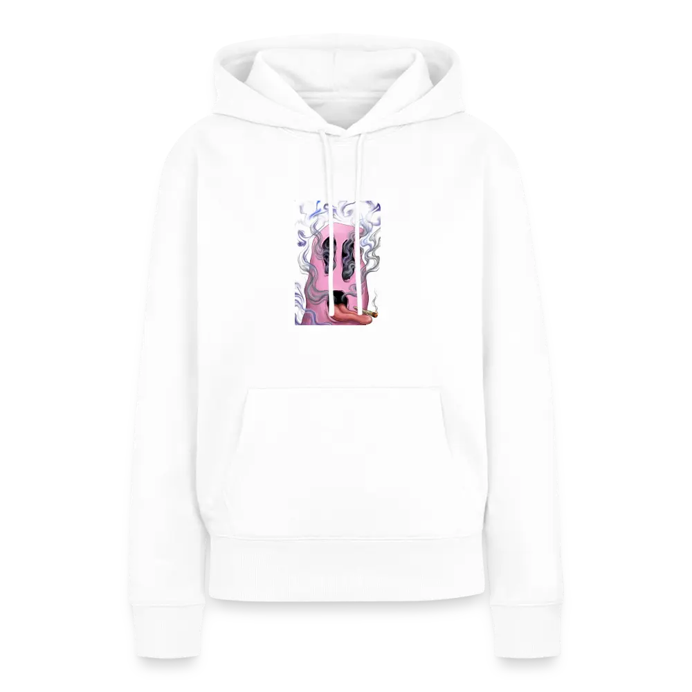 Ghostface Frauen Premium Hoodie - Weiß