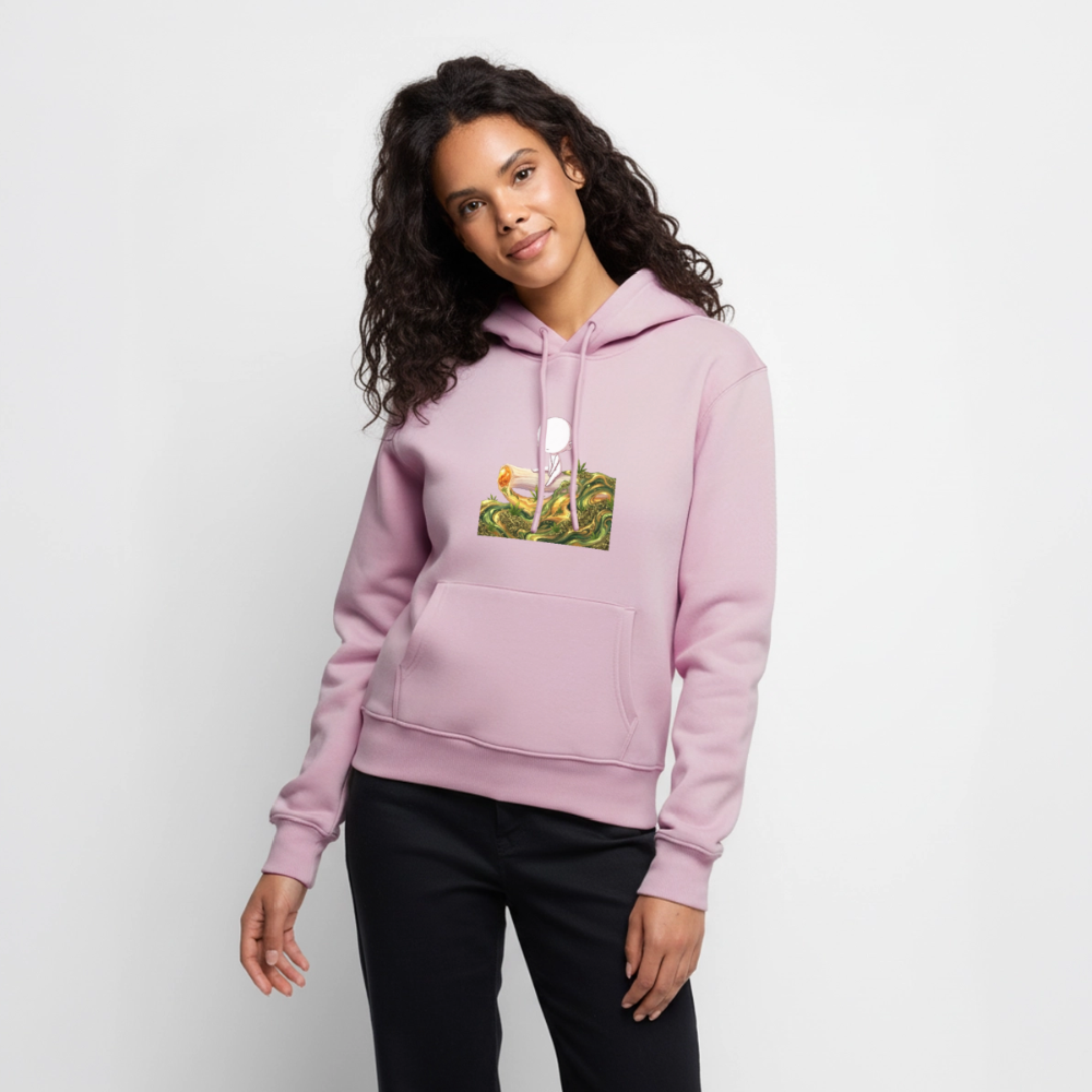 Chillin on a Joint Frauen Bio Hoodie - Altrosa