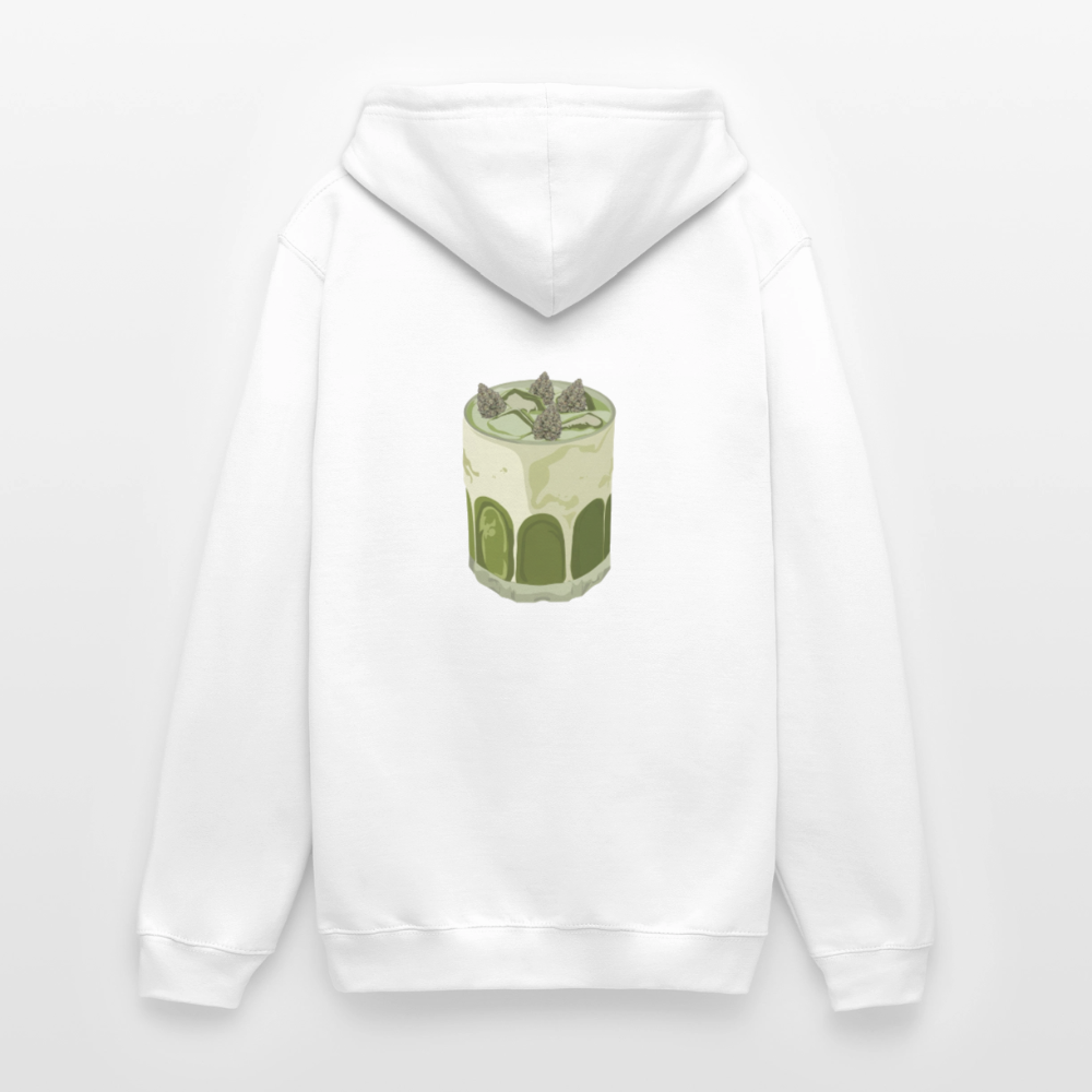 Matcha Unisex Hoodie - Weiß