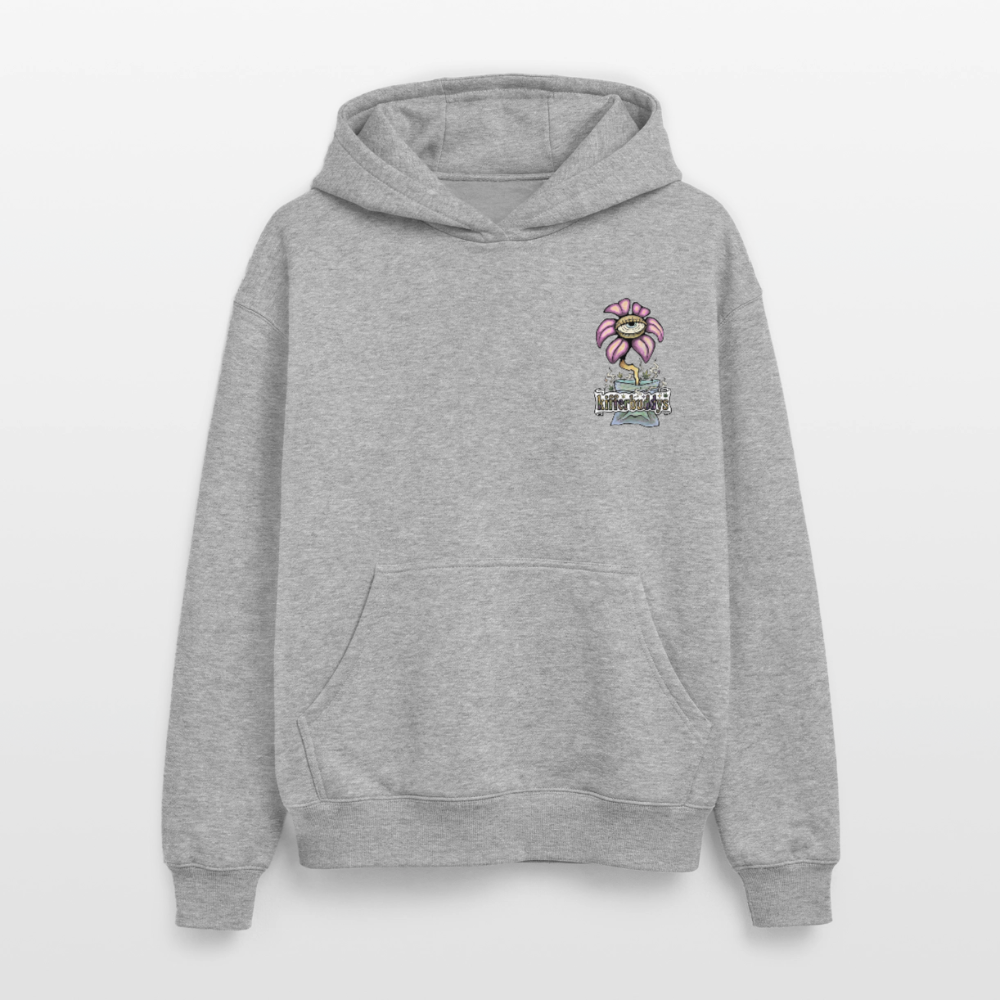 Make Something Oversized Heavyweight Unisex Hoodie - Grau meliert