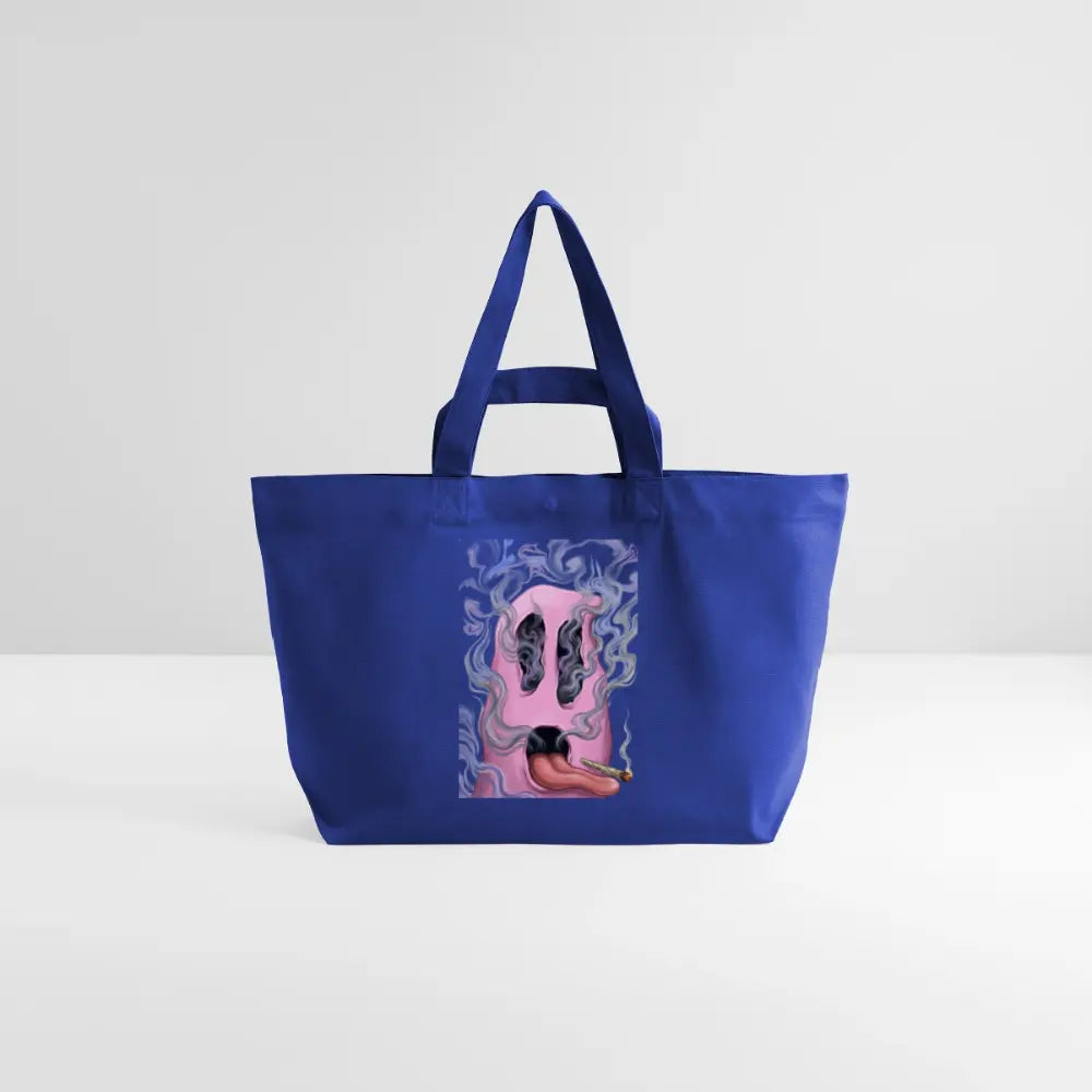 Ghostface Recycelte Shopping Bag - Dunkelblau