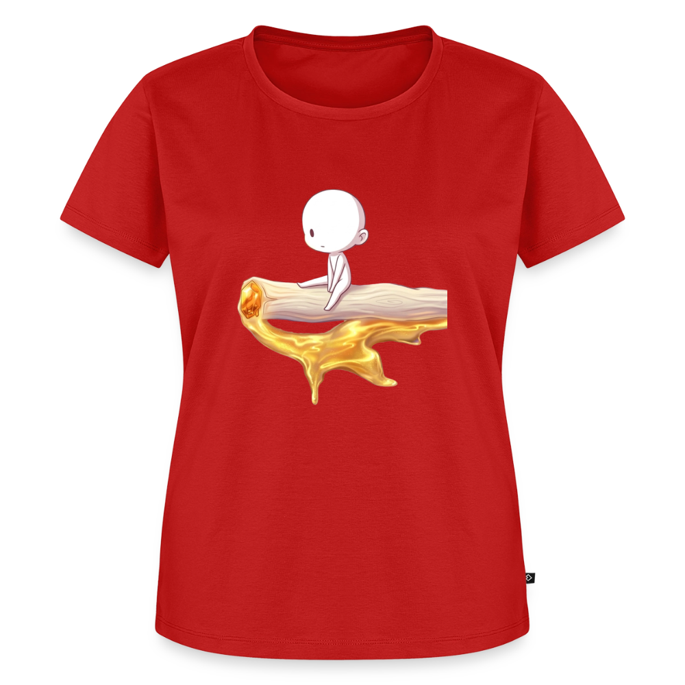 Chillin on a Joint Frauen Bio T-Shirt - Rot