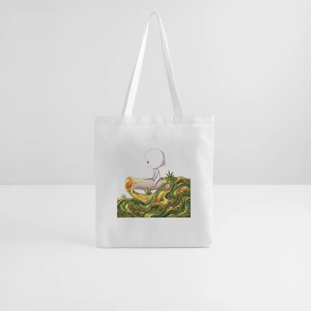 Chillin on a Joint Stoffbeutel - Weiß