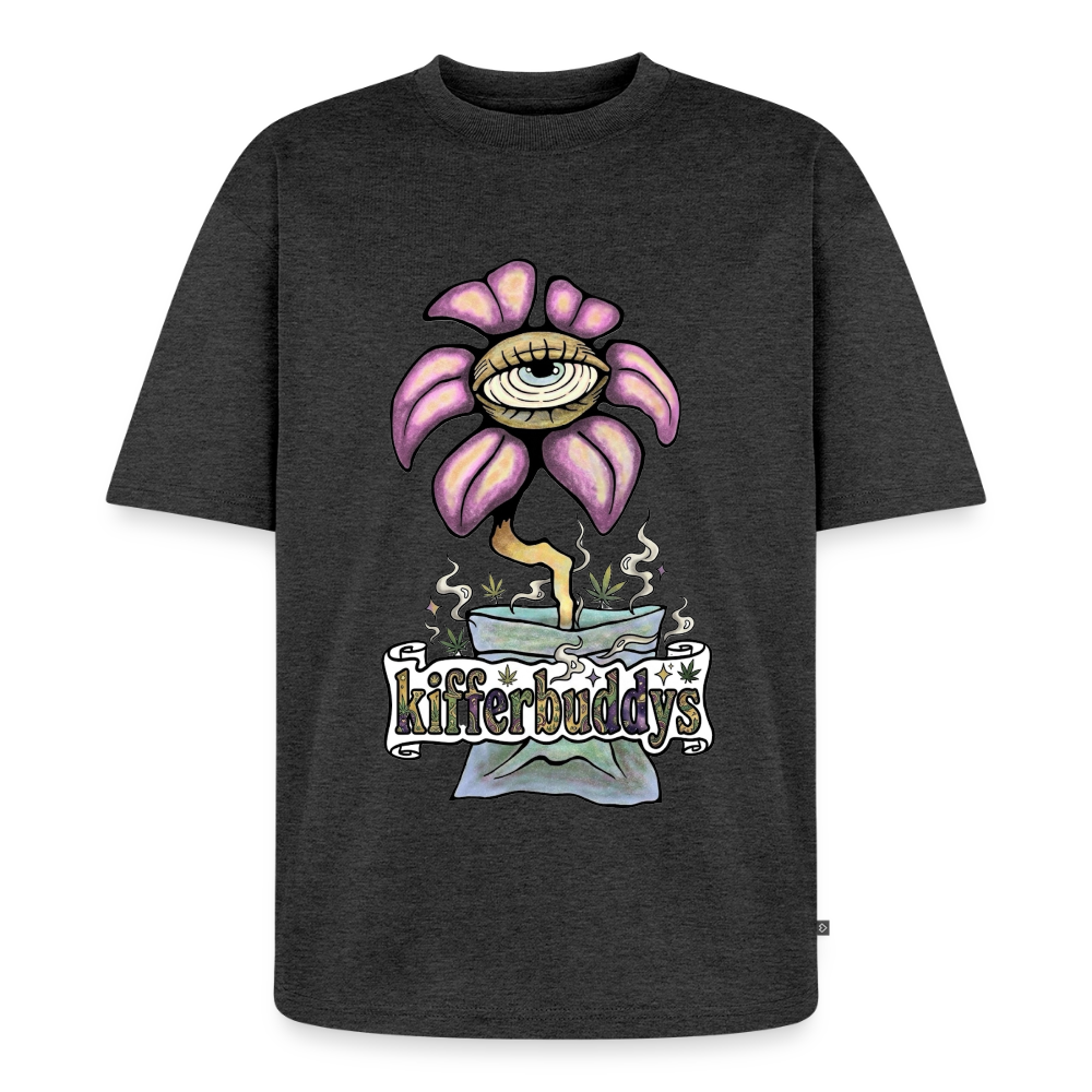 Unisex Premium Oversized Bio T-Shirt - Anthrazit meliert