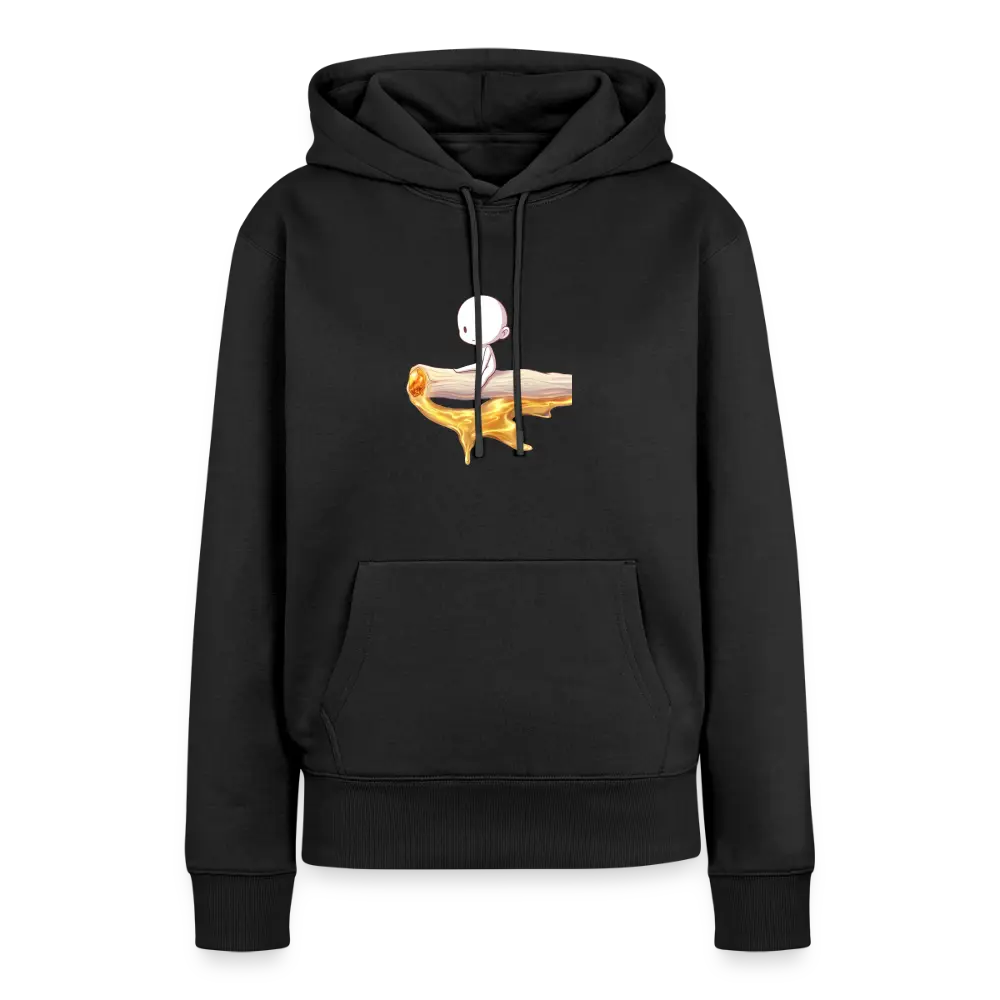 Chillin on a Joint Frauen Bio Hoodie - Schwarz