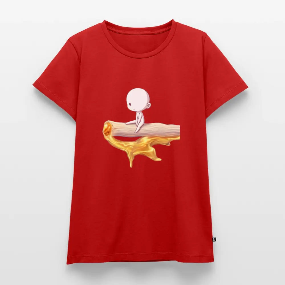 Chillin on a Joint Frauen Bio T-Shirt - Rot