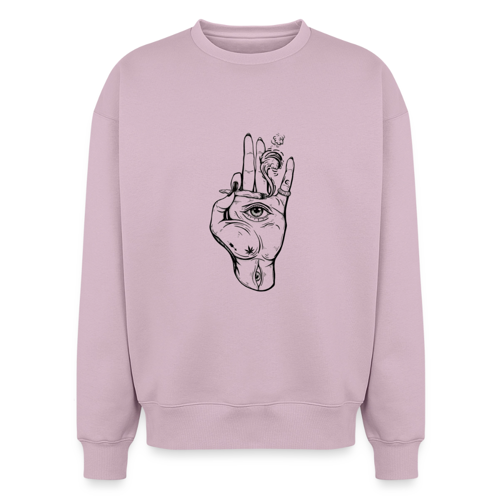 Oversized Heavyweight Unisex Sweatshirt - Altrosa