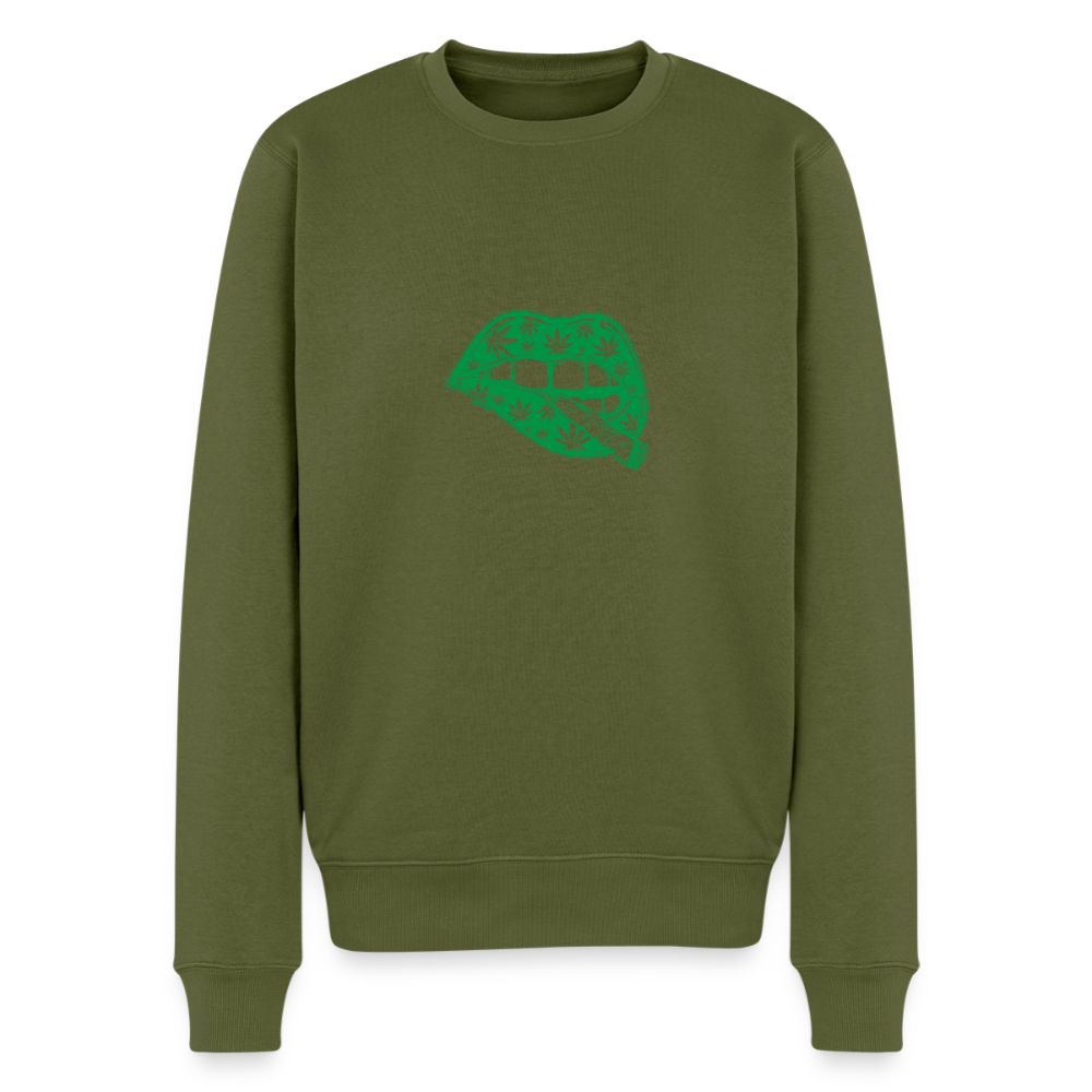 Unisex Relaxed Premium Pullover - Khaki