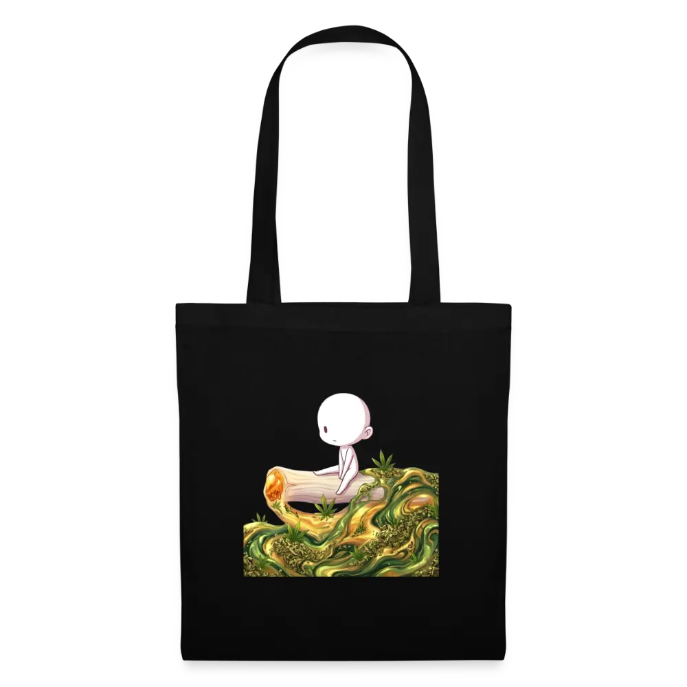 Chillin on a Joint Stoffbeutel - Schwarz