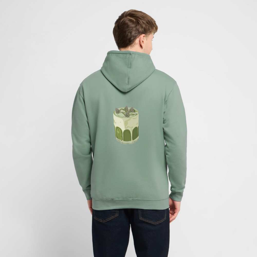 Matcha Unisex Hoodie - Graugrün