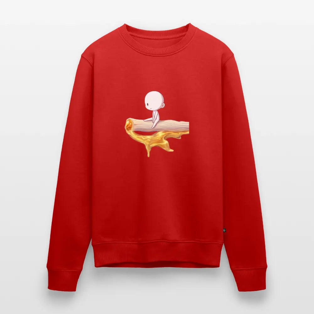 Chillin on a joint Sweatshirt - Rot