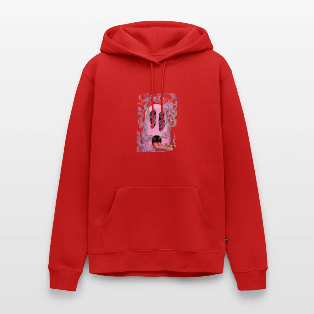 Ghostface Männer Premium Bio Hoodie - Rot