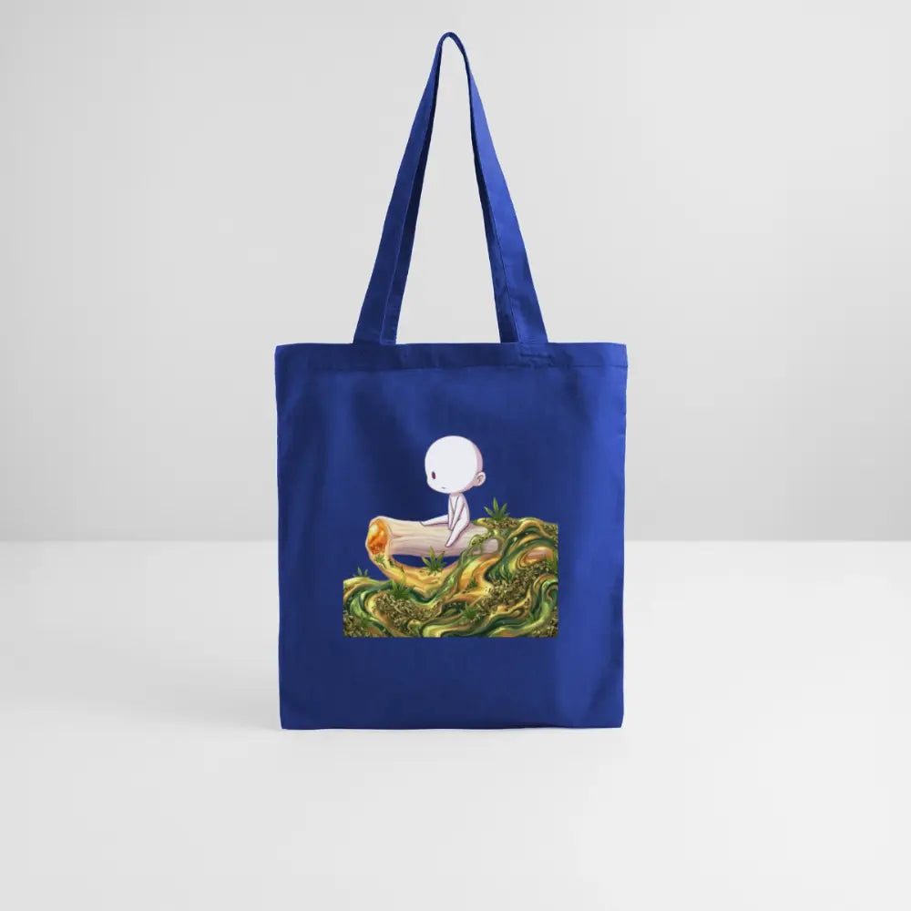 Chillin on a Joint Stoffbeutel - Royalblau