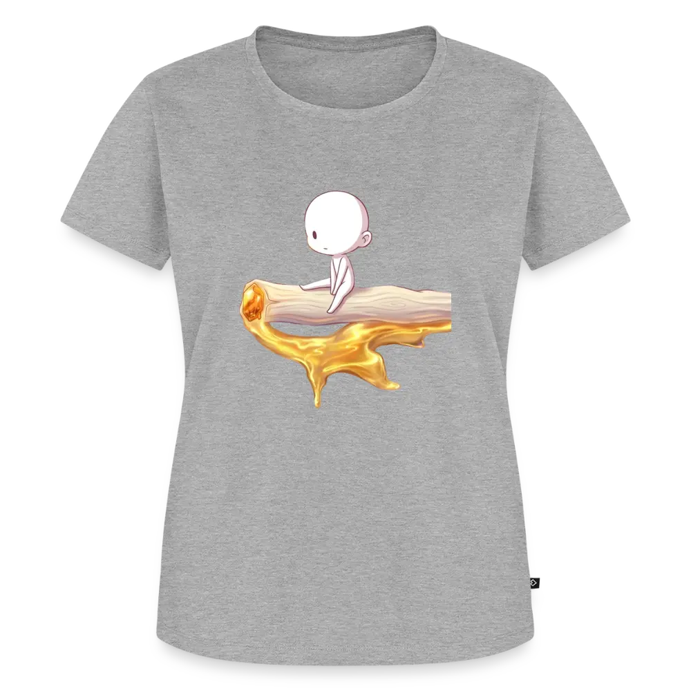 Chillin on a Joint Frauen Bio T-Shirt - Grau meliert