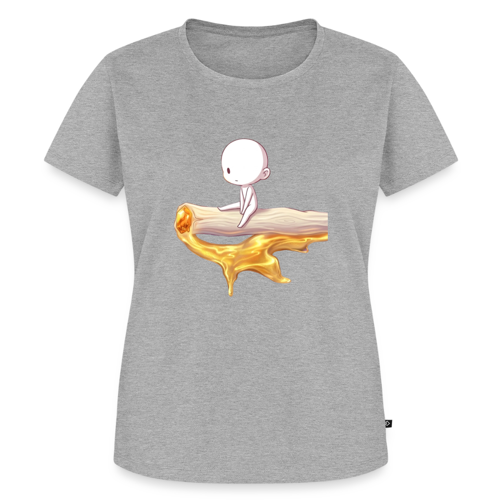 Chillin on a Joint Frauen Bio T-Shirt - Grau meliert