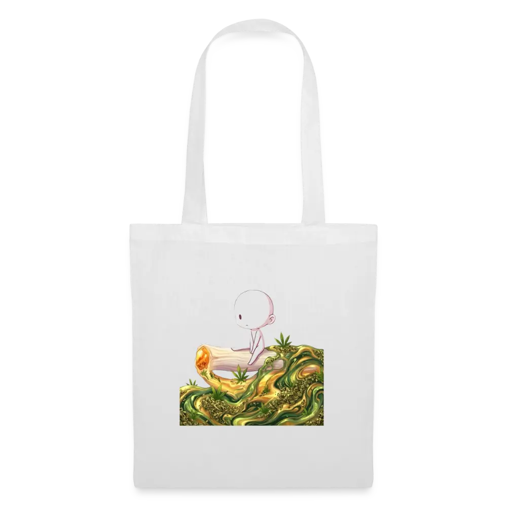 Chillin on a Joint Stoffbeutel - Weiß