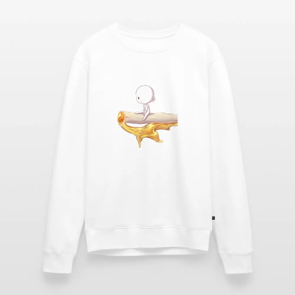 Chillin on a joint Sweatshirt - Weiß