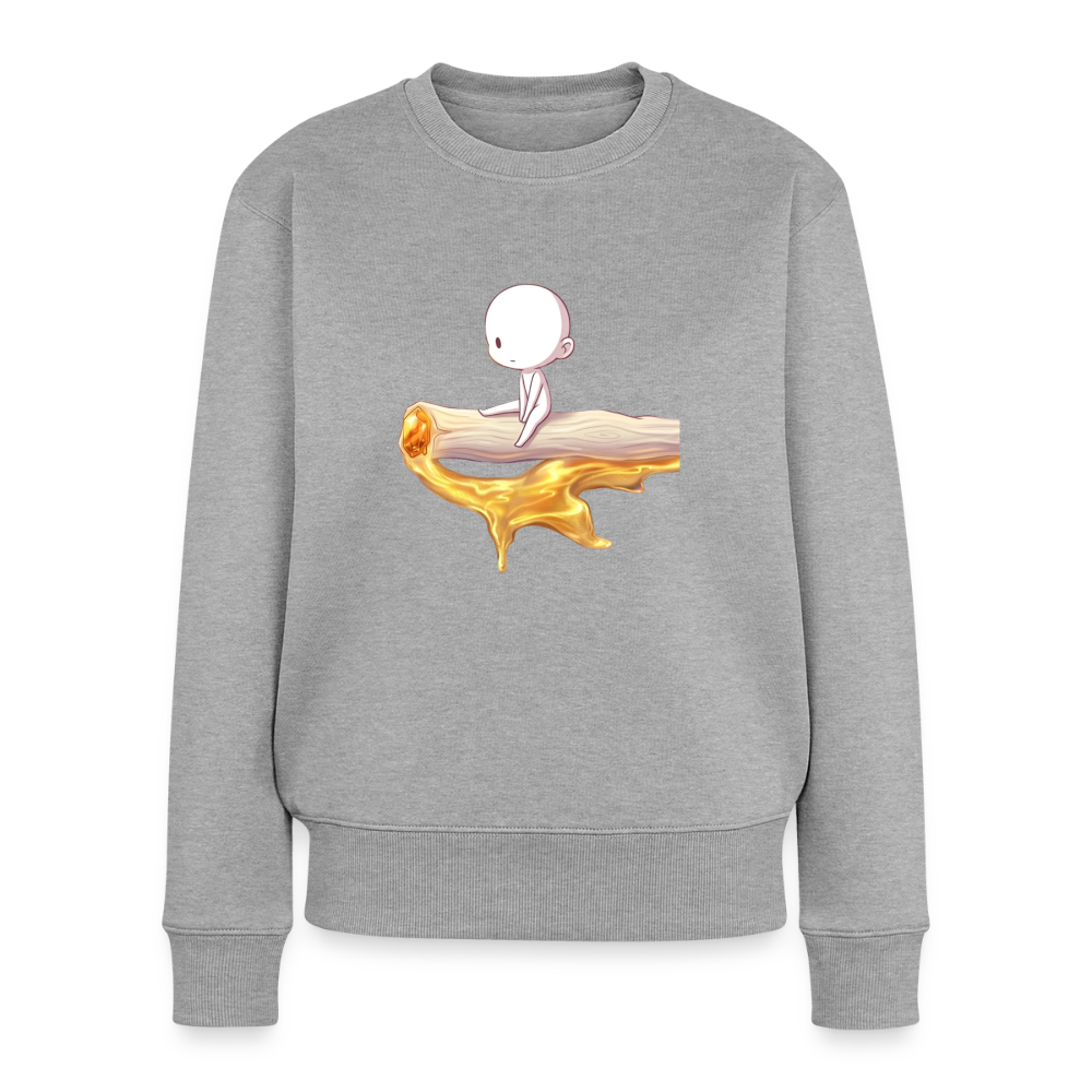 Chillin on a Joint Frauen Sweatshirt - Grau meliert