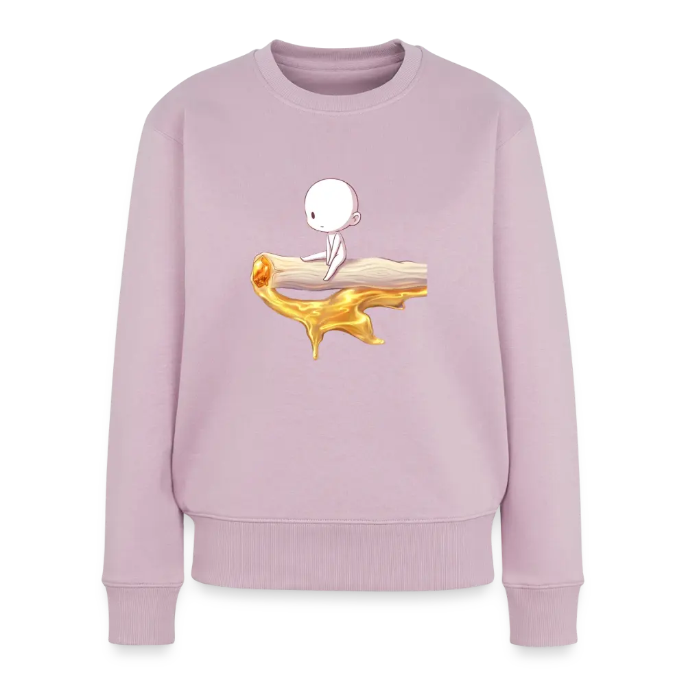 Chillin on a Joint Frauen Sweatshirt - Altrosa