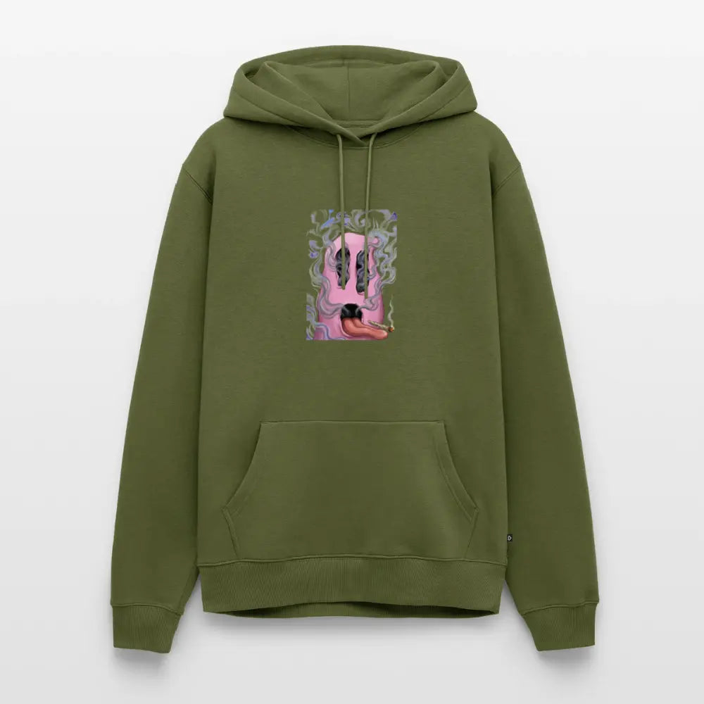 Ghostface Männer Premium Bio Hoodie - Khaki