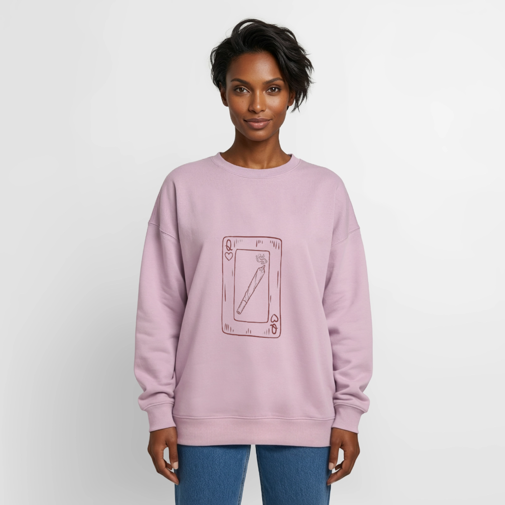 Oversized Heavyweight Unisex Sweatshirt - Altrosa